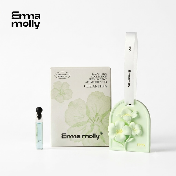 Translation missing: en.Seasonal Plaster Fragrance Hanging Tags Set - 4 Nature-Inspired Designs, 2ml Essential Oil Included, Closet &amp; Car Decor, Affordable Gift