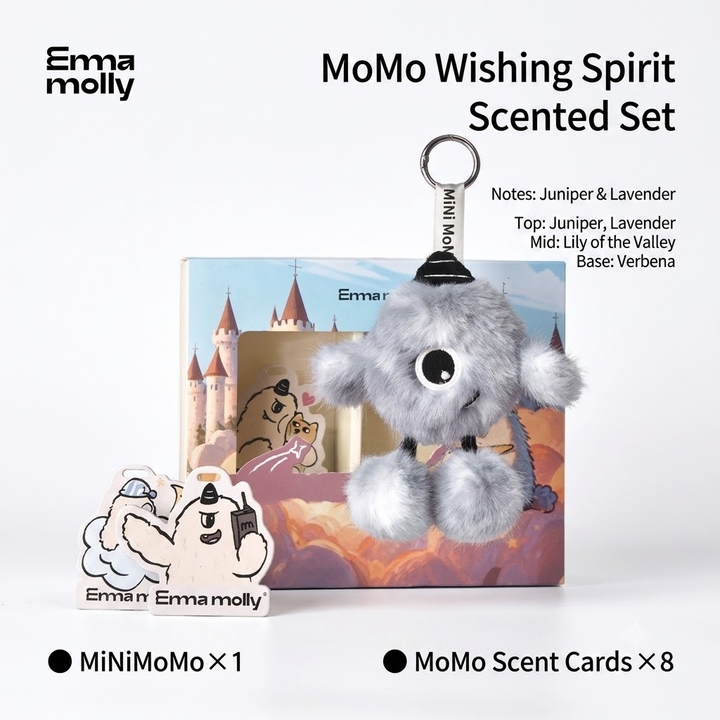 Translation missing: en.MoMo Wishful Elf Fragrance Gift Set - Complete Aromatherapy Collection with Scented Plush, Essential Oils &amp; Accessories, Premium Gift Box for Her